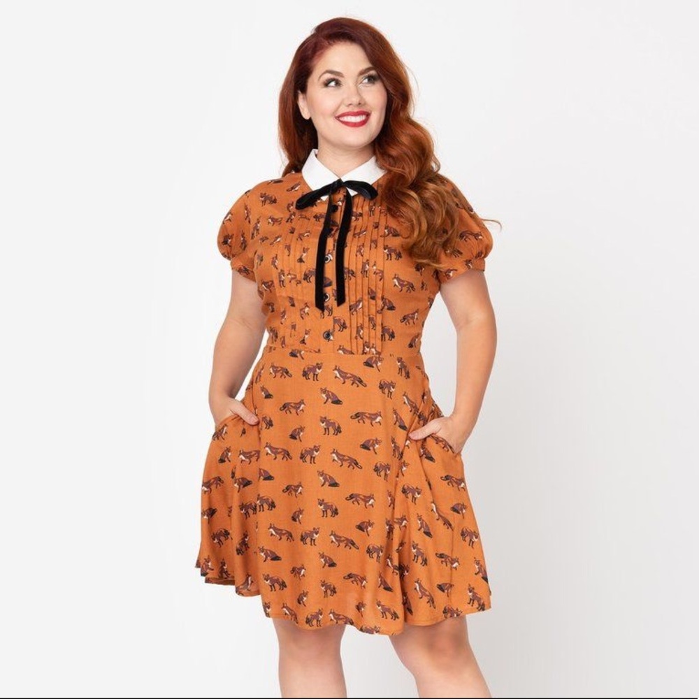 ModCloth HellBunny Surprise Party Vixen Dress
